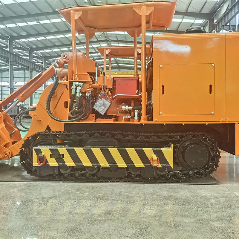 60 Side Unloading Rock Loader