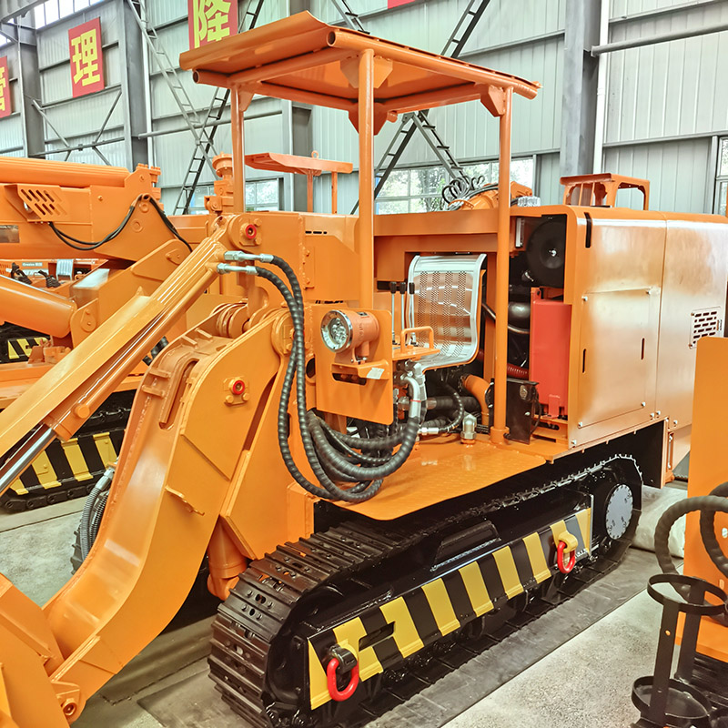 60 Side Unloading Rock Loader