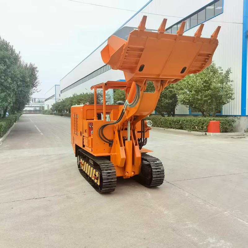Durable Side Unloading Rock Loader