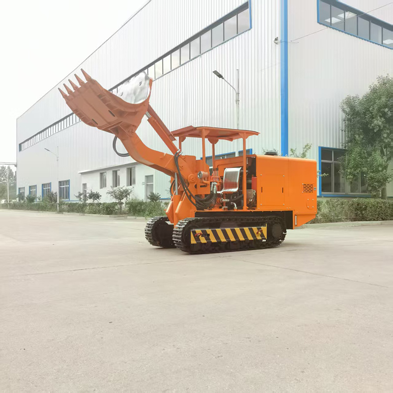Durable Side Unloading Rock Loader