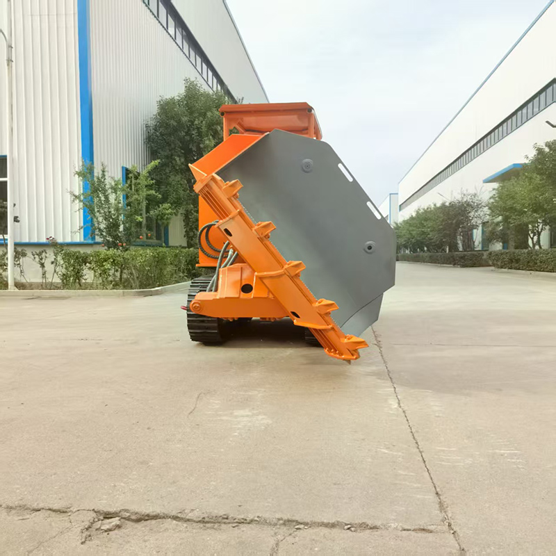 Durable Side Unloading Rock Loader