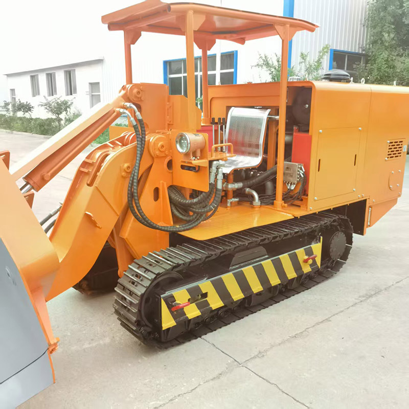 Seitlicher Entlade-Berglader für Goldminen