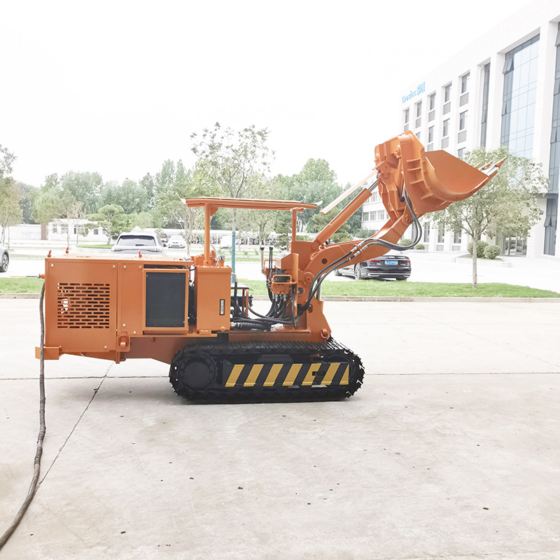 Cargador de rocas para mina de carbón