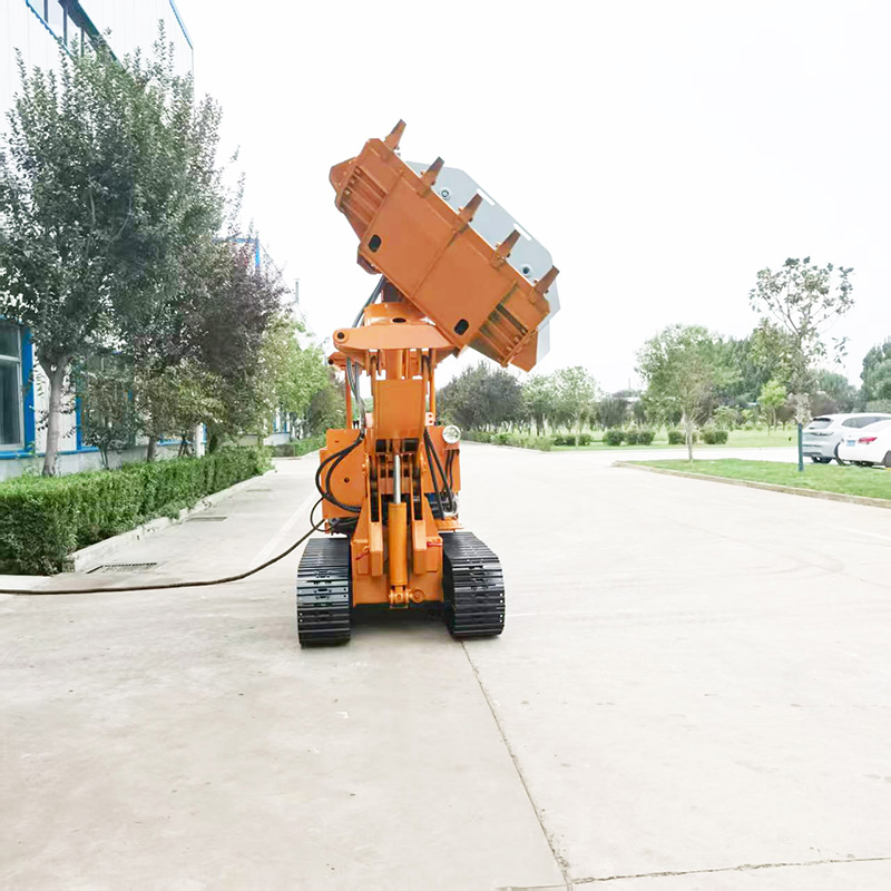 Lösungen für seitlich entladende Felslader