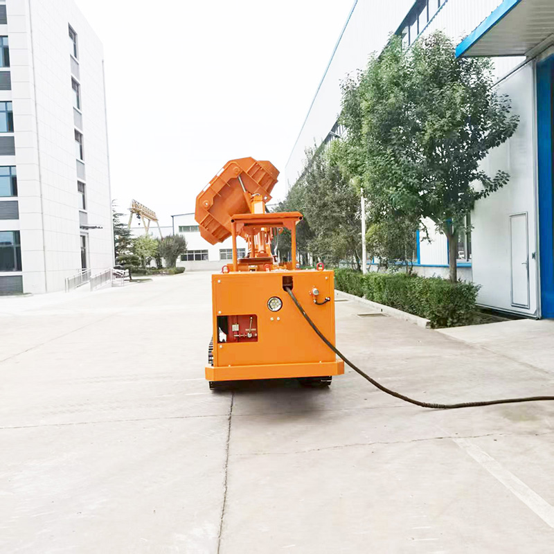 Cargador de rocas para mina de carbón