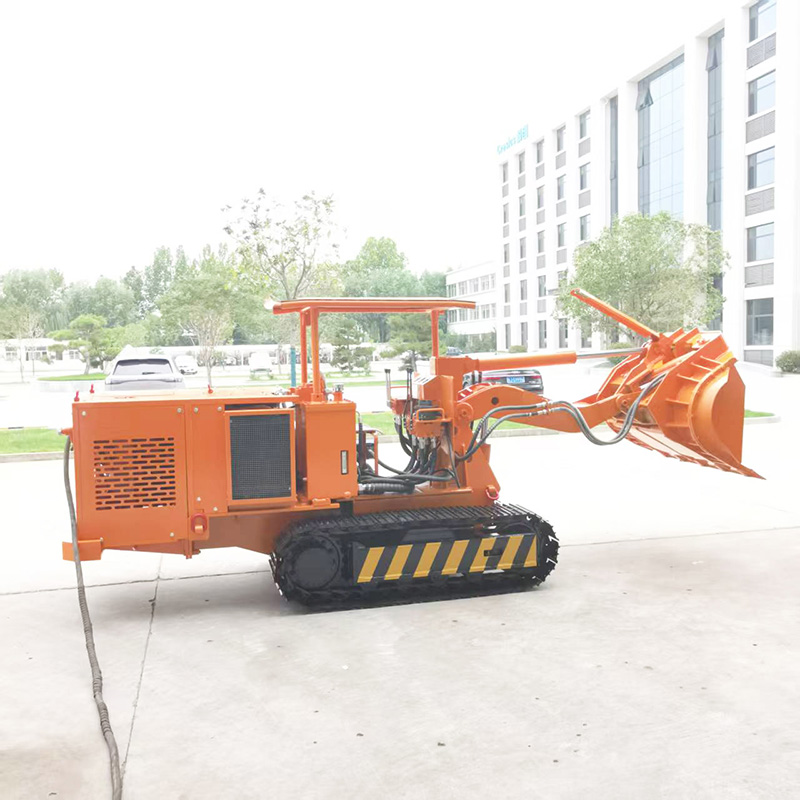 Kettenfahrzeug-Seitenkipper-Gesteinslader