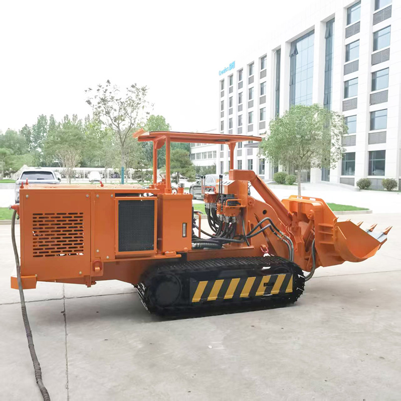 Seitenkipper-Gesteinslader für den Maschinenbau