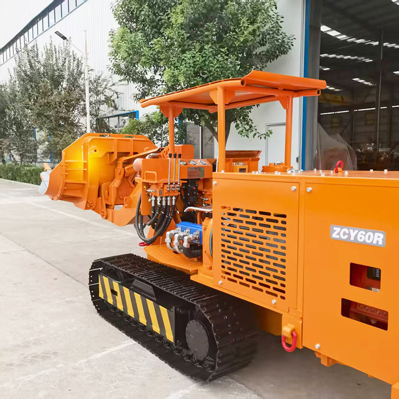 Hydraulischer Seitenentlade-Felslader