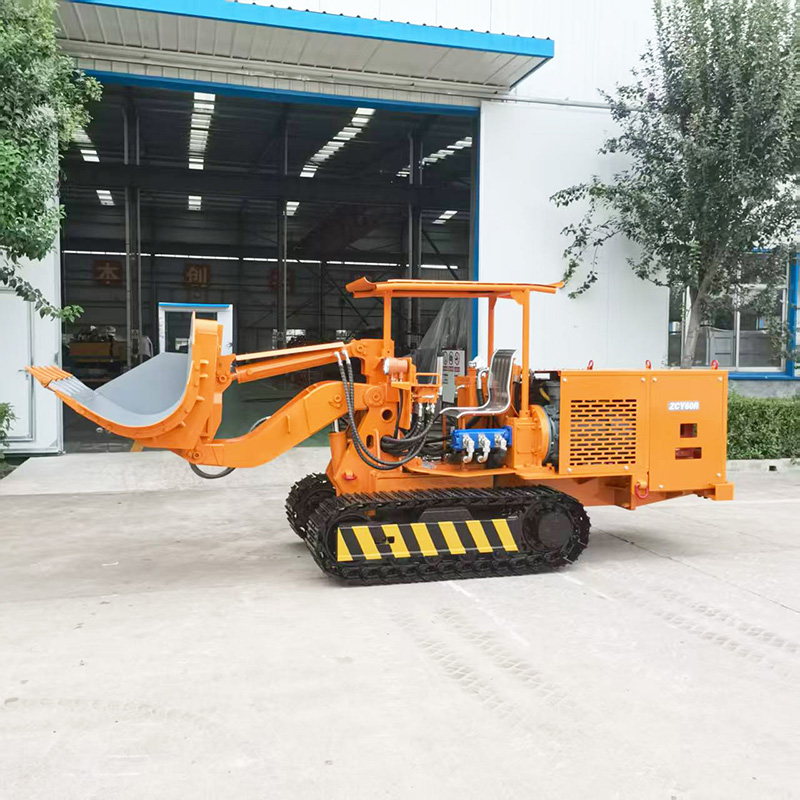 Niedrige Seitenkipp-Gesteinslader