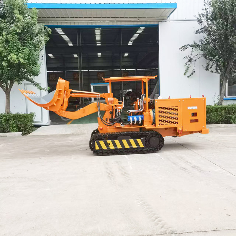 Seitenkipper-Gesteinslader für den Maschinenbau