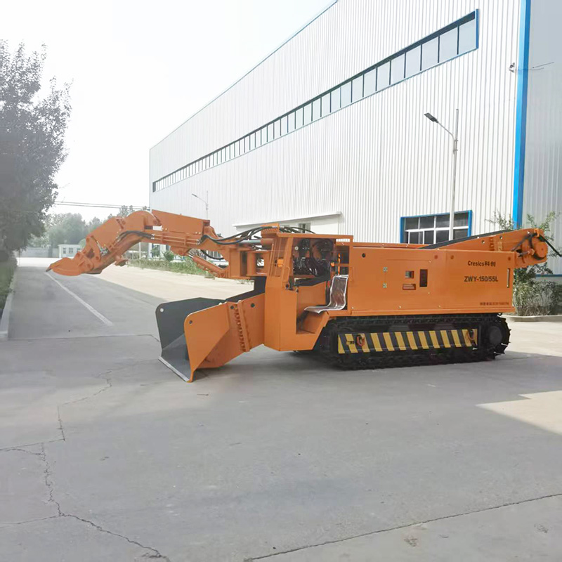 Máy xúc lật trục nghiêng