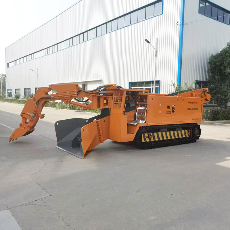 Большой уклонный тоннельный экскаватор