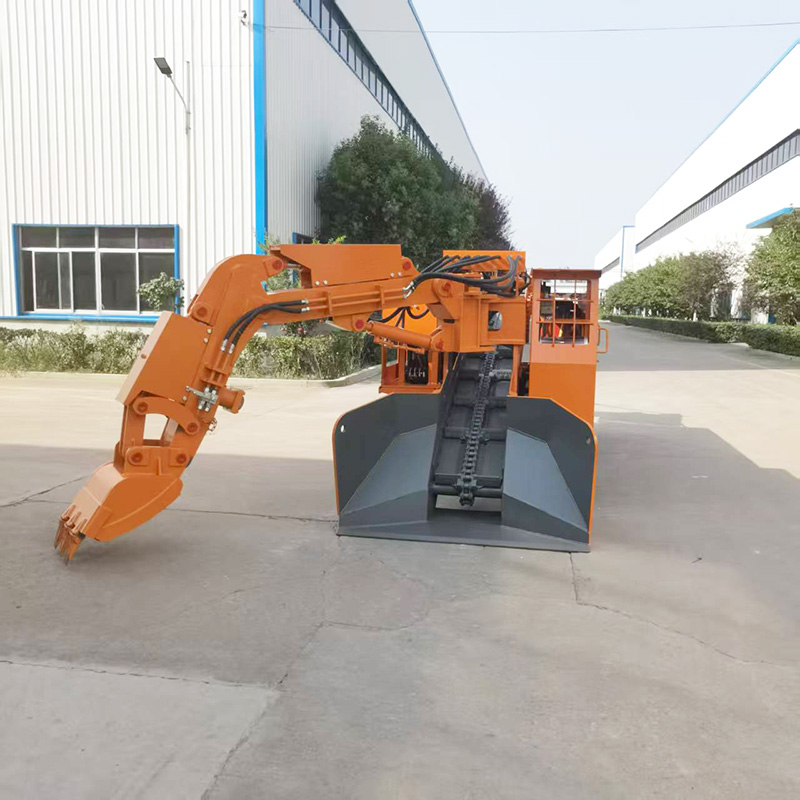 Máy xúc lật trục nghiêng