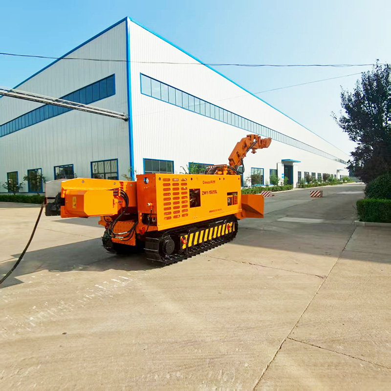 Большой уклонный тоннельный экскаватор