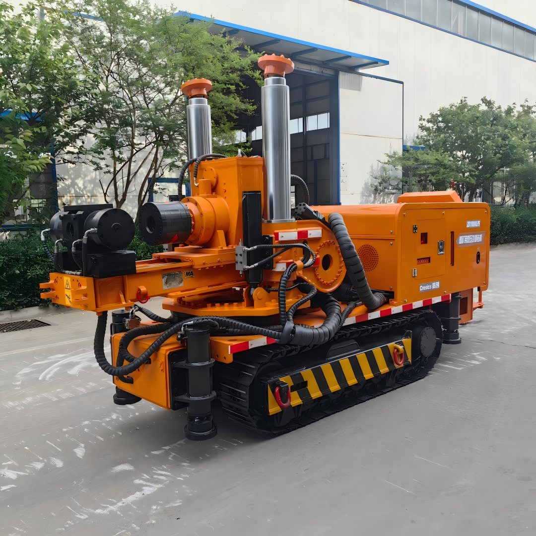 Plataforma de perforación de túneles para minas de carbón