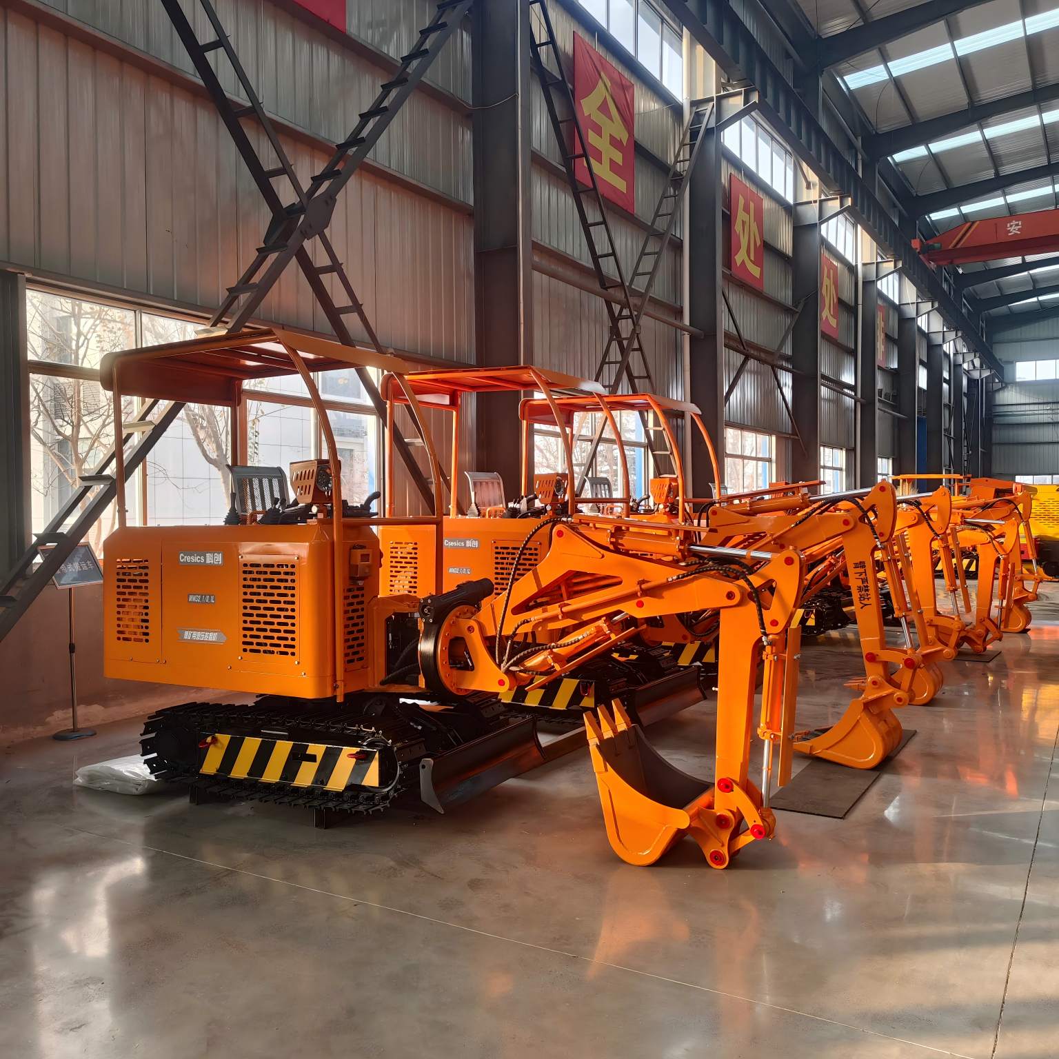 Excavadora subterránea diésel