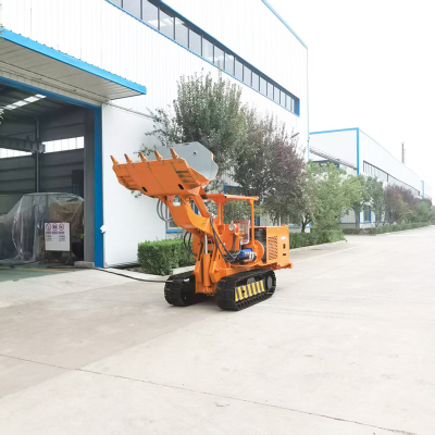 Gesteinslader im Kohlebergwerk