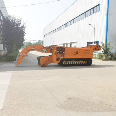 Chargeur déblayeur sur chenilles