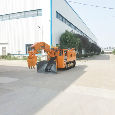 Máy xúc lật hầm lò