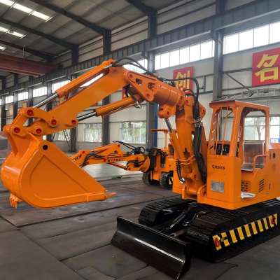 Máy xúc ngầm chạy bằng dầu diesel