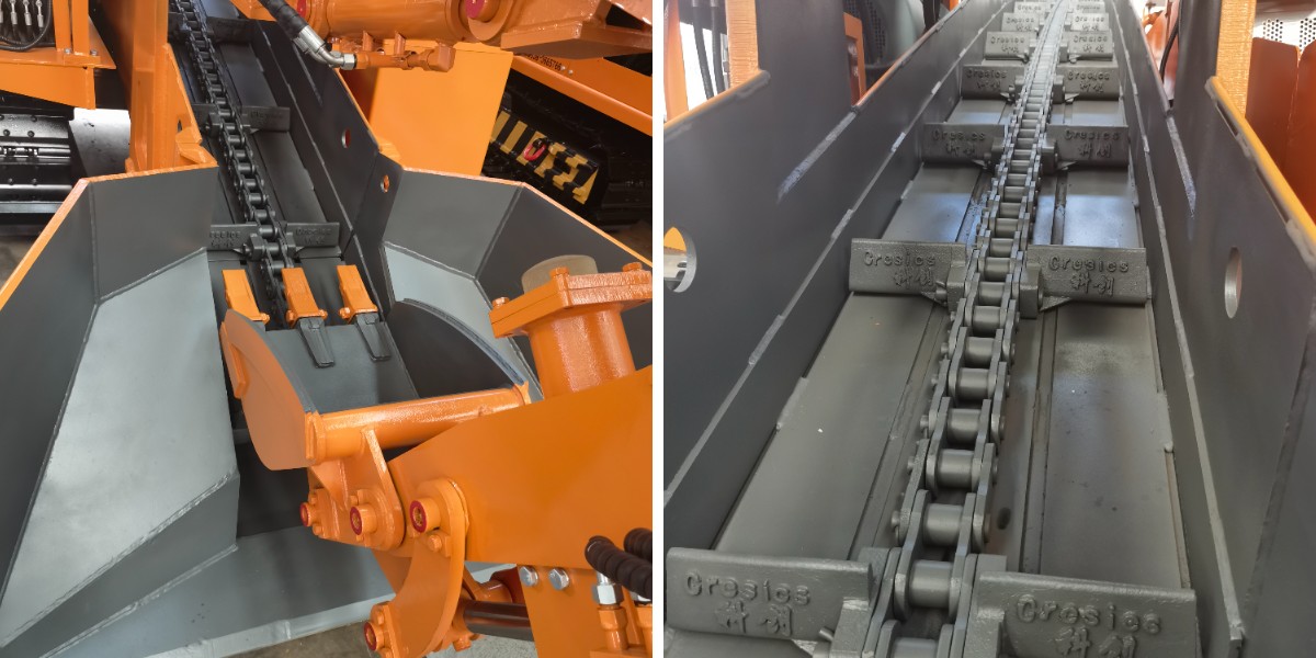 Cargadora de cadenas Cargadora de cadenas