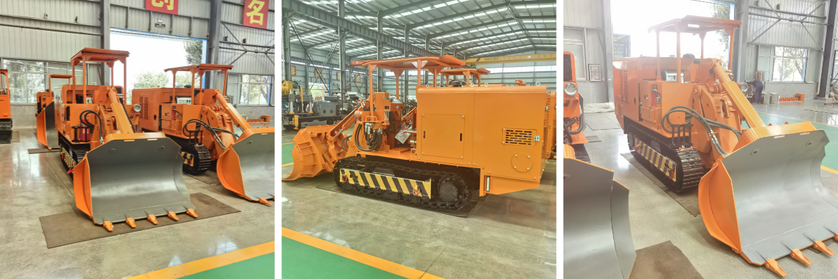 Unterirdischer Steinlader Unterirdischer Steinlader