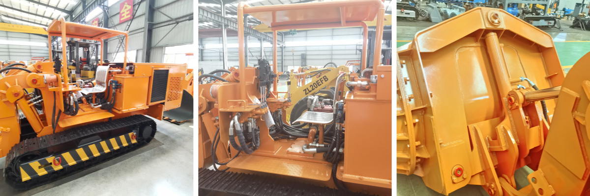 Боковая разгрузка погрузчика Боковая разгрузка погрузчика