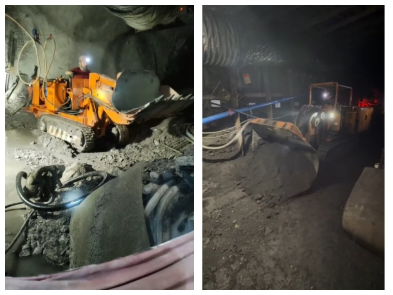 Niedrige Seitenkipp-Gesteinslader Niedrige Seitenkipp-Gesteinslader