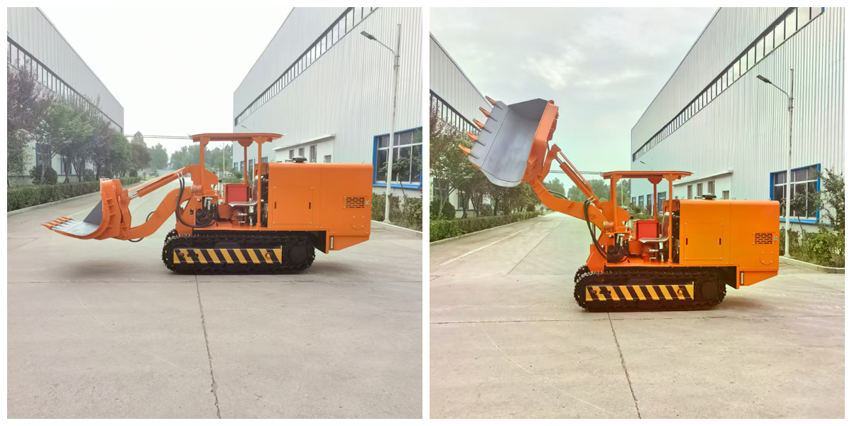 Loader Batuan Bongkar Muat Samping Ukuran Besar Loader Batuan Bongkar Muat Samping Ukuran Besar