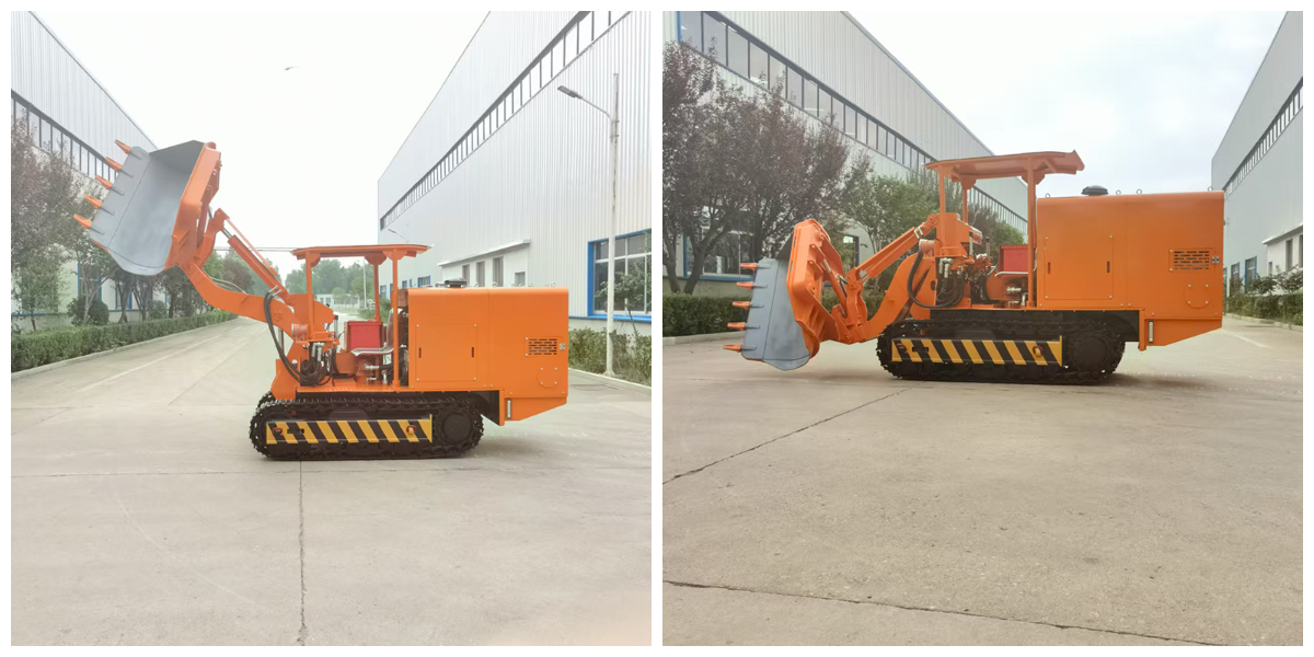 رافعة صخور جانبية للتفريغ سعة 100 رافعة صخور جانبية للتفريغ سعة 100