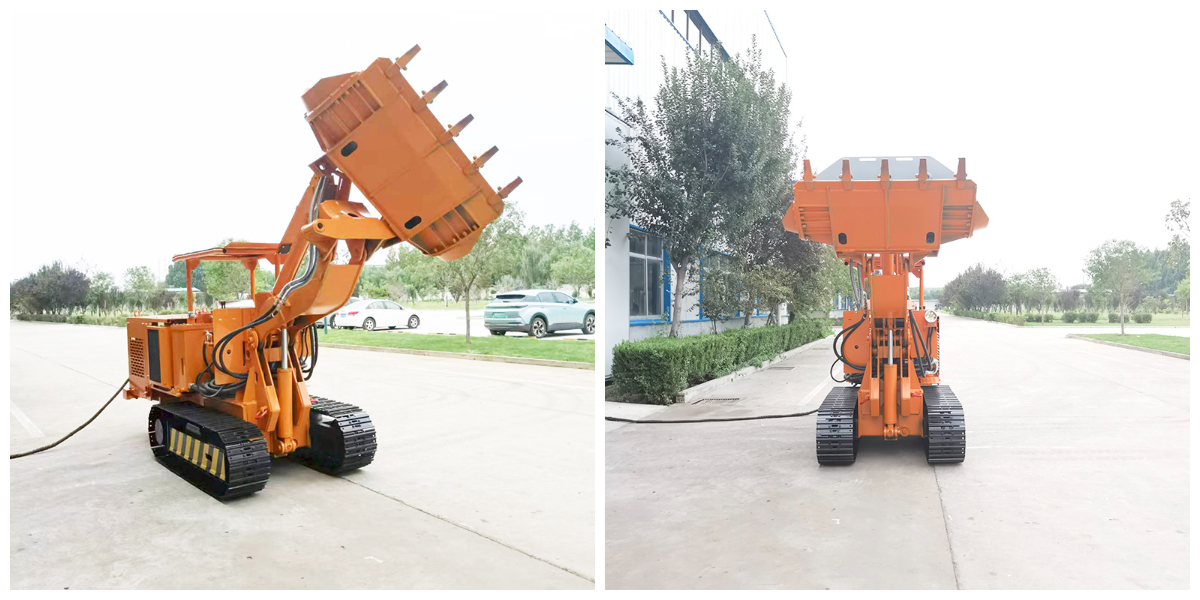 Loader Batu Bak Samping yang Disesuaikan Loader Batu Bak Samping yang Disesuaikan