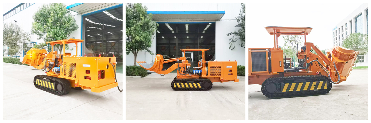 Máy xúc đá dỡ hàng bên khai thác Máy xúc đá dỡ hàng bên khai thác