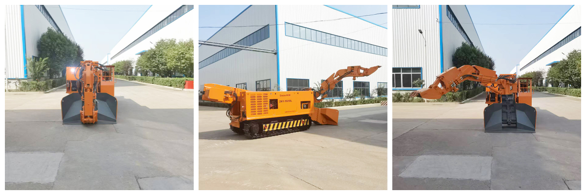 Máy xúc lật mỏ than