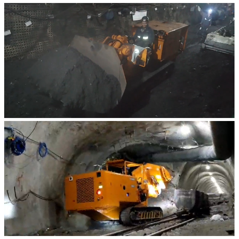 Cargador de rocas para mina de carbón Cargador de rocas para mina de carbón