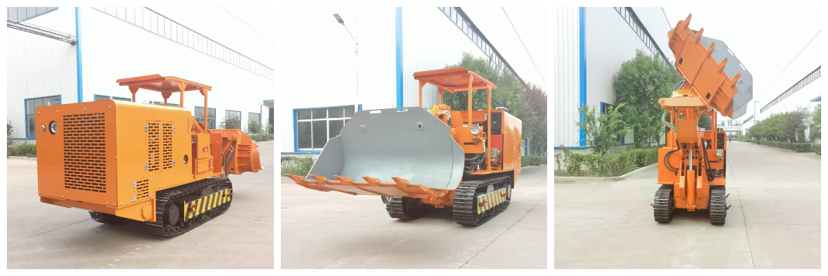 Как выбрать мощный инженерный погрузчик с боковой разгрузкой для горных пород?