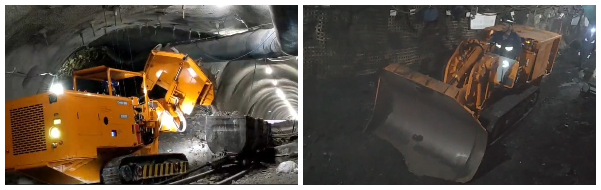 رافعة صخور جانبية للتفريغ سعة 100 رافعة صخور جانبية للتفريغ سعة 100