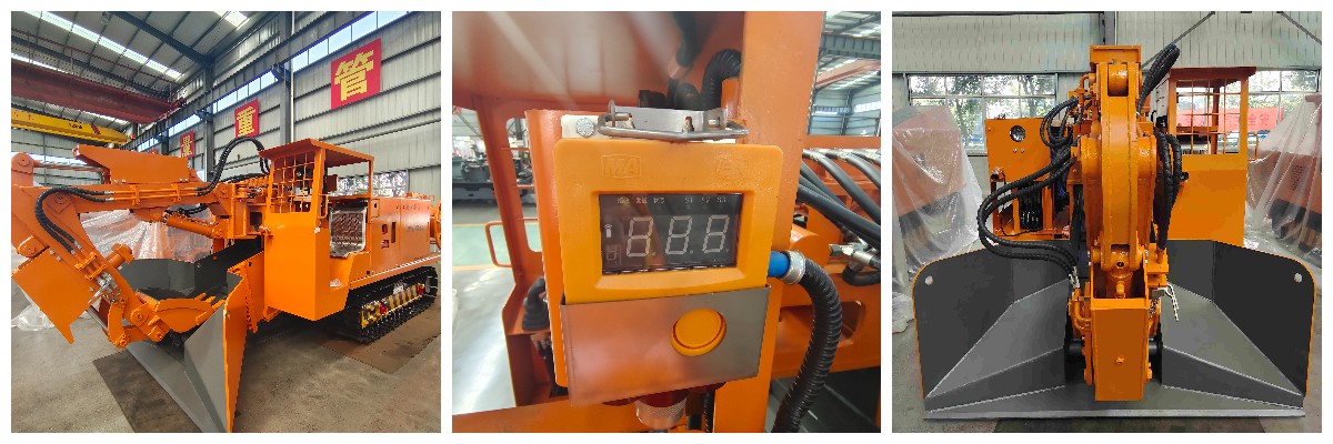 Carregadora de estéril de mina de carvão Carregadora de estéril de mina de carvão