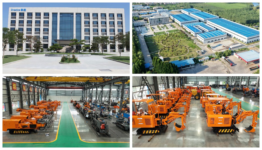 Excavadora minera diésel