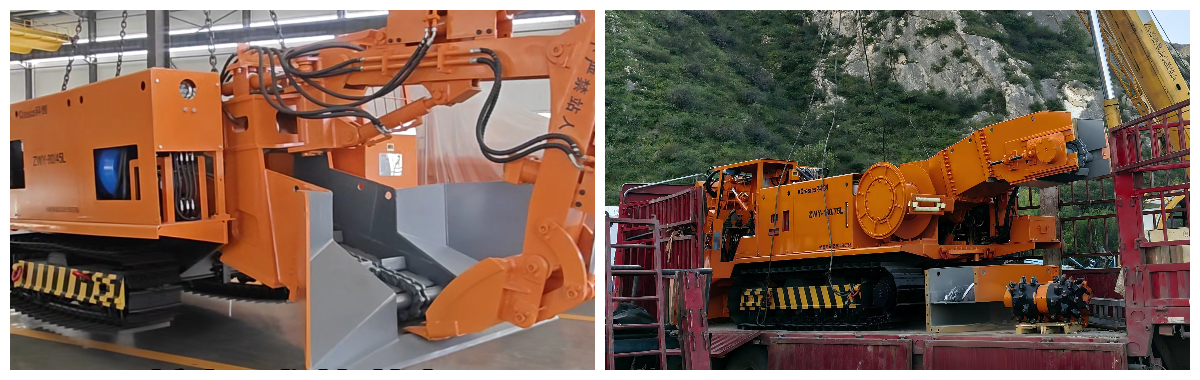 Máy xúc lật mỏ than