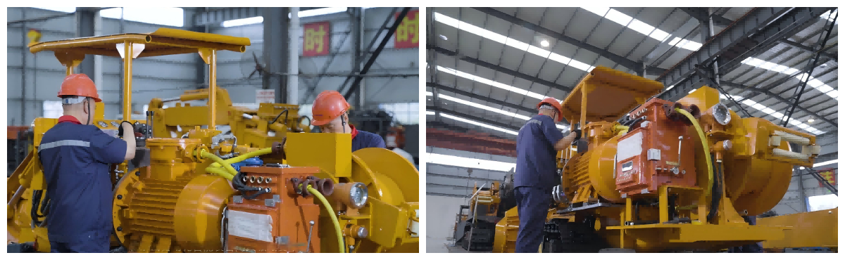 Loader Batuan Pengangkut Samping yang Efisien